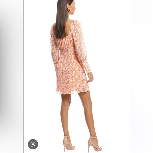 REVOLVE The East Order Bianca Orange Mini Dress - Picture 3 of 13